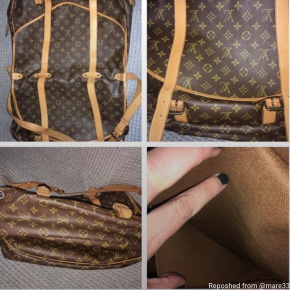 100% Authentic Louis Vuitton Monogram Saumur 43 - Picture 2 of 9